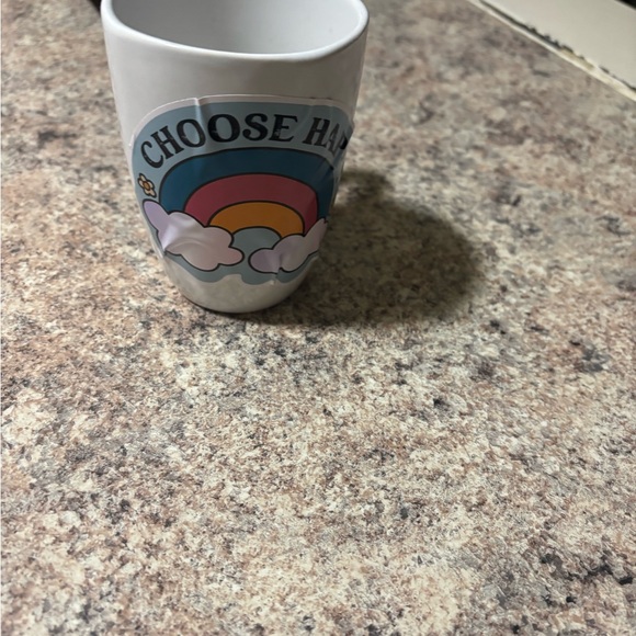 Choose Happy White Ceramic Mug - Picture 3 of 4